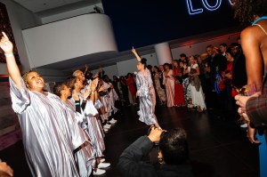 The scene at Brooklyn Museum’s Artist Ball.