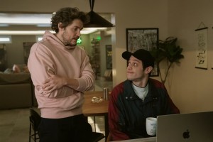 "Magic Moment" Episode 101, Philip Ettinger as Evan, Pete Davidson as Pete Davidson.