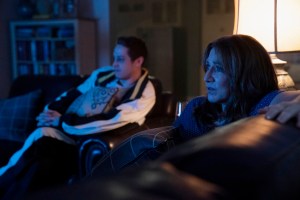 "For Your Amusement" Episode 105, Pete Davidson as Pete Davidson, Edie Falco as Amy Davidson.