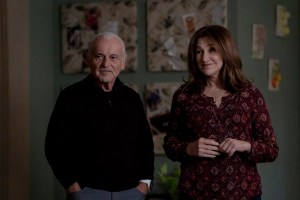 "Borgnine" Episode 107, Joe Pesci as Joe Larocca, Edie Falco as Amy Davidson.