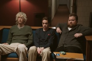 “Show Me The Way" Episode 108, Colson Baker as Colson,Pete Davidson as Pete Davidson, Paul Walter Hauser as Hauser.