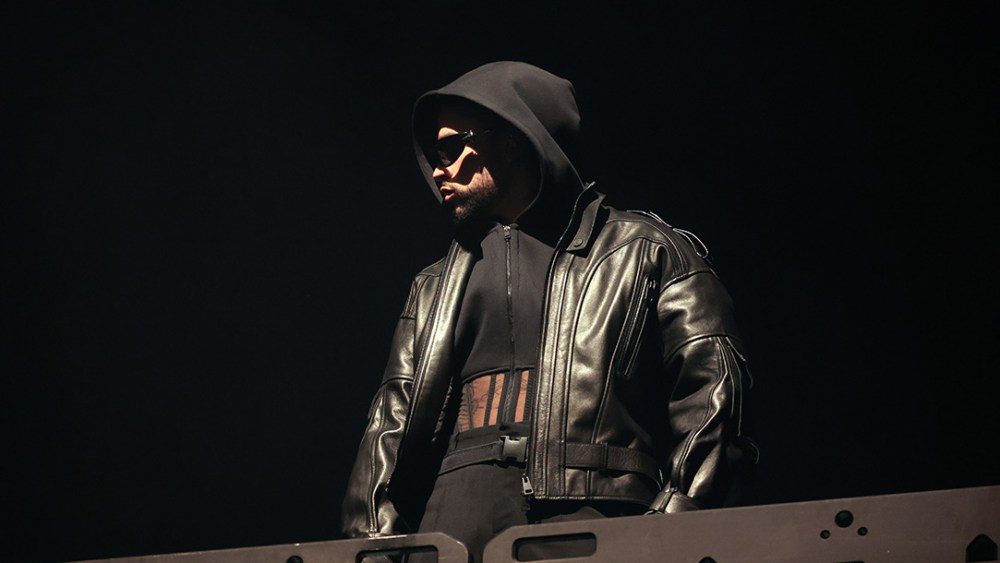 Bad Bunny performs onstage at the 2023 Coachella Valley Music & Arts Festival on April 21, 2023 in Indio, California.