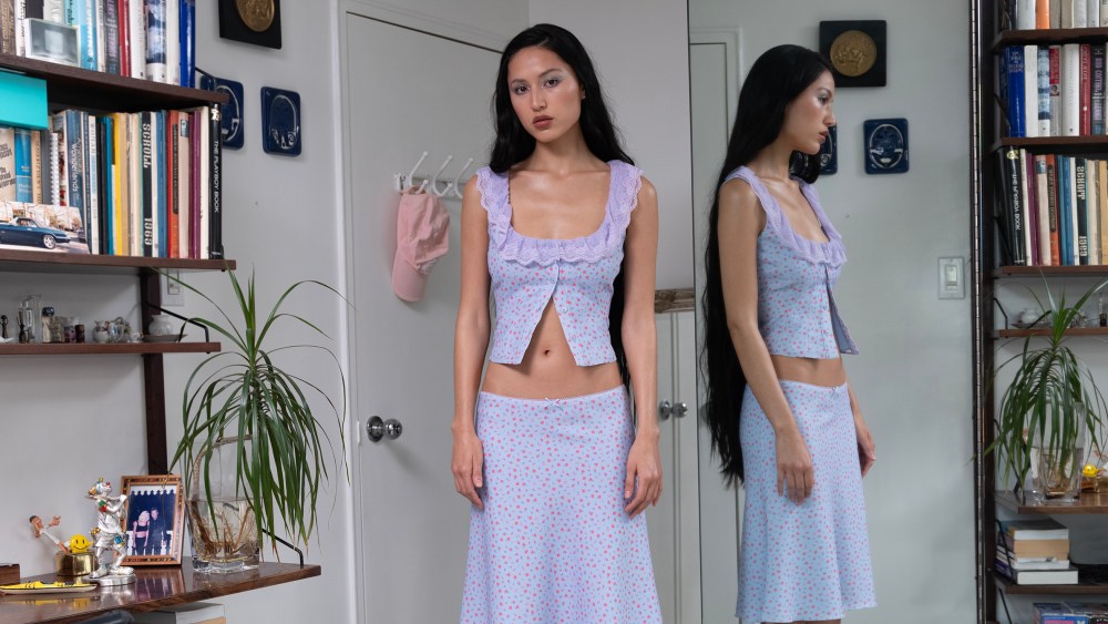 A look from Danielle Guizio fall 2023.