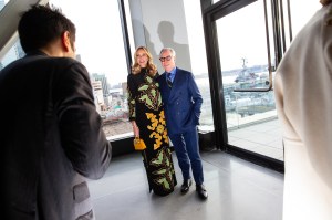 Dee Ocleppo Hilfiger and Tommy Hilfiger