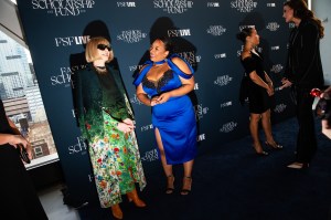 Anna Wintour and Naecia Dixon