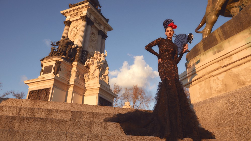 A look from Galia Lahav Spring 2024.