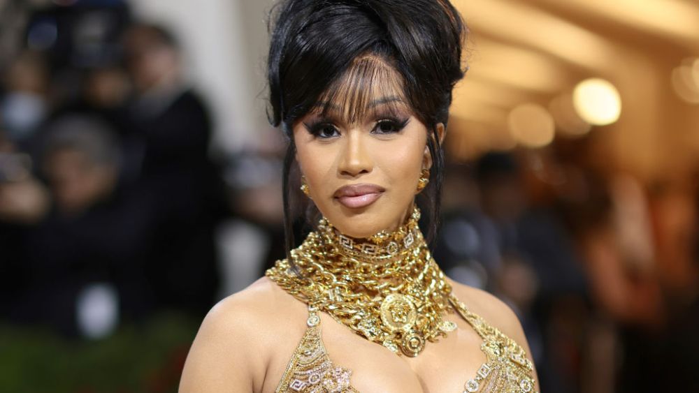 Cardi B at the 2022 Met Gala on May 2 in New York City.