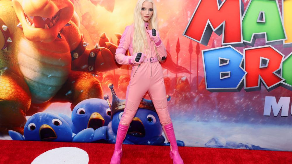 Anya Taylor-Joy at "The Super Mario Bros. Movie" screening on April 1 in Los Angeles.