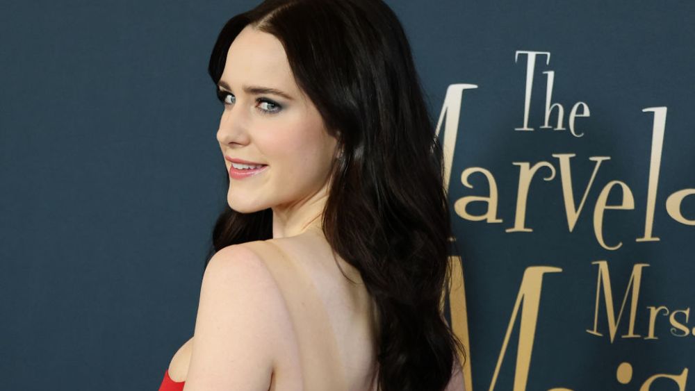 Rachel Brosnahan at "The Marvelous Mrs. Maisel" season 5 premiere on April 11 in New York City.