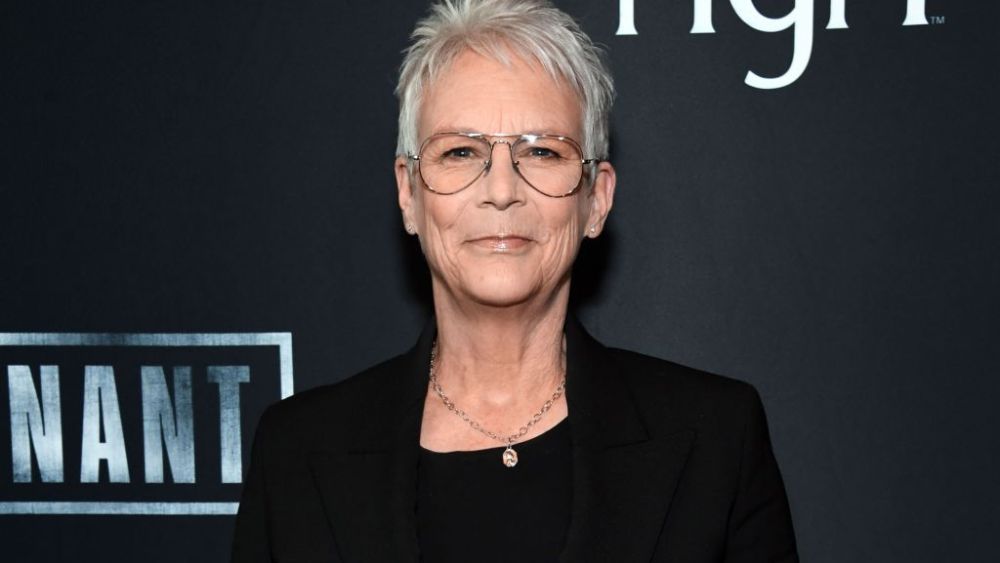 Jamie Lee Curtis attends the Los Angeles Premiere of MGM's Guy Ritchie's "The Covenant" at Directors Guild Of America on April 17, 2023 in Los Angeles, California. (Photo by Jon Kopaloff/Getty Images)