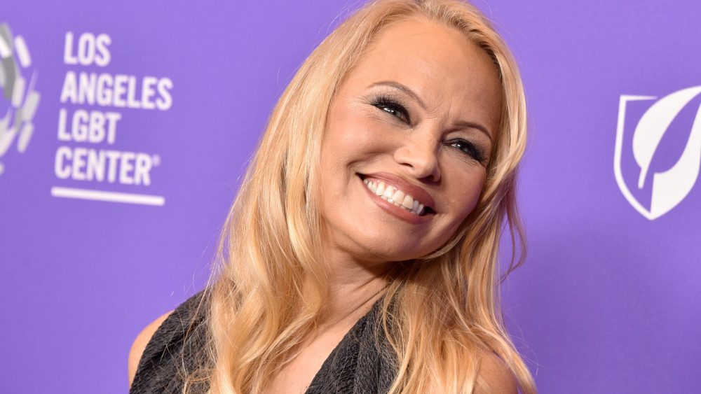 Pamela Anderson attends The Los Angeles LGBT Center Gala on April 22 in Los Angeles.