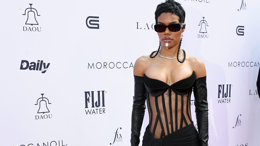 Teyana Taylor at the Daily Front Row's Fashion Los Angeles Awards on April 23 in Los Angeles.