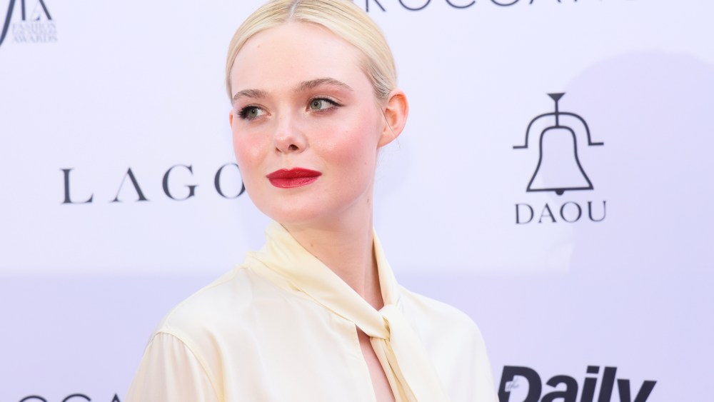Elle Fanning attends Daily Front Row's Fashion Los Angeles Awards on April 23 in Beverly Hills, California.