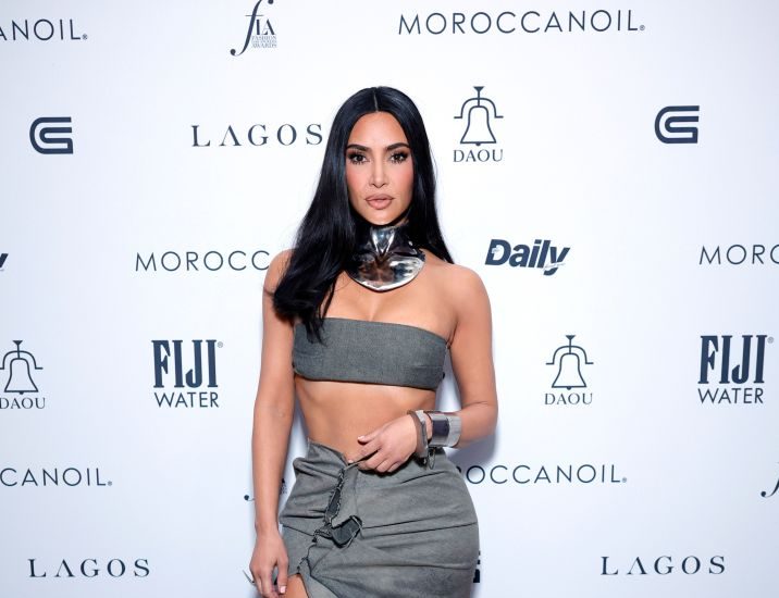 Kim Kardashian at The Daily Front Row's Fashion Los Angeles Awards on April 23 in Los Angeles.