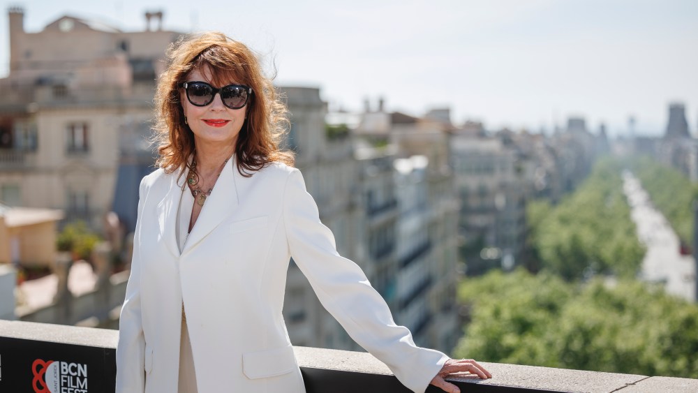 Susan Sarandon attends a screening of "Thelma & Louise" at the BCN Film Festival on April 24 in Barcelona, Spain.
