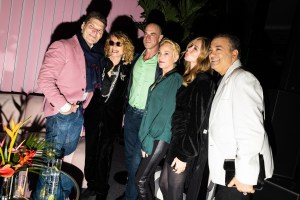 The scene at Gucci’s Bungalow Party.