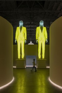 A view of the "Gucci Cosmos" exhibition in Shanghai.
