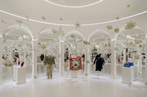 A view of the "Gucci Cosmos" exhibition in Shanghai.