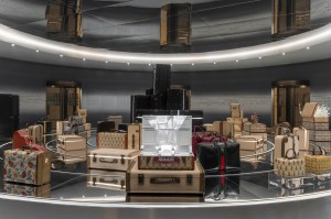 A view of the "Gucci Cosmos" exhibition in Shanghai.