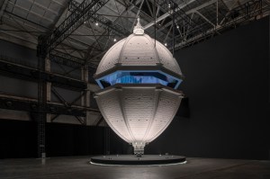 A view of the "Gucci Cosmos" exhibition in Shanghai.