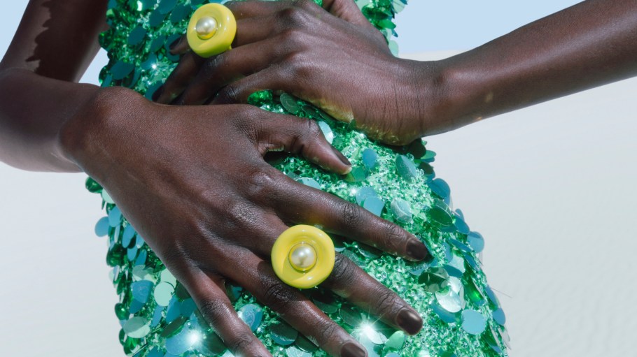The H&M Innovation Re-Enchantment Design Story collection will be on sale in H&M Williamsburg and online beginning April 6.