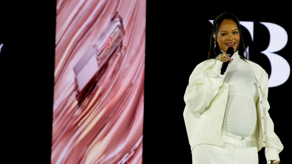Rihanna at Ulta Beauty's 2023 Field Leadership Conference.