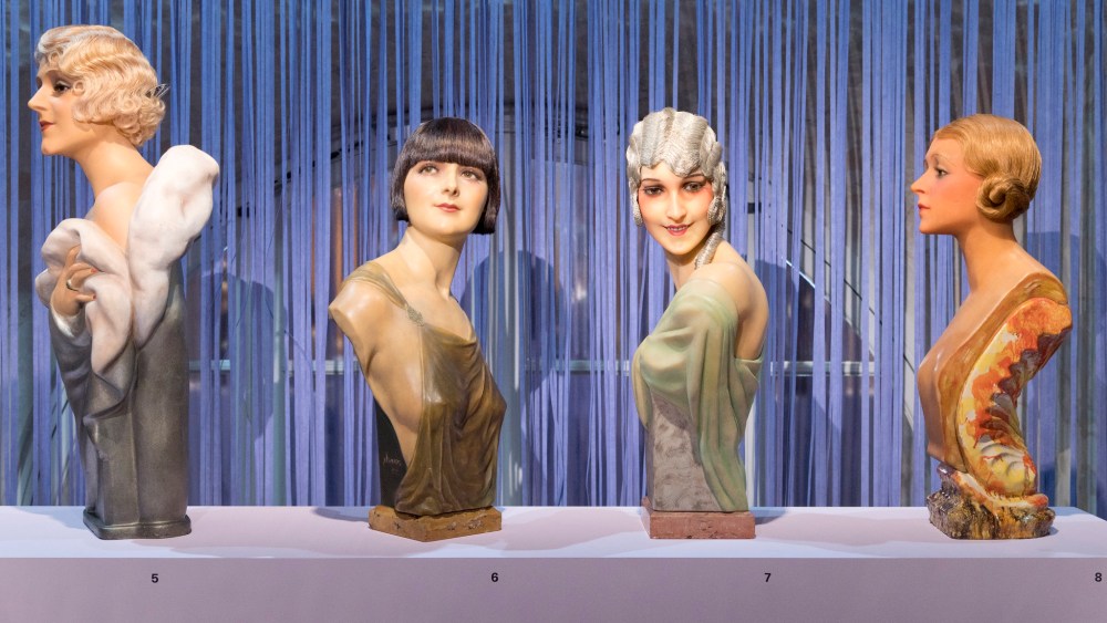 From the "Hair and Hair" exhibition at Paris' Les Arts Décoratifs museum