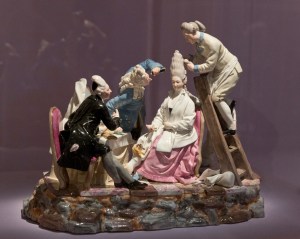 From the "Hair and Hair" exhibition at Paris' Les Arts Décoratifs museum