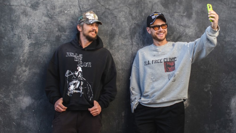 James Franco and Kyle Lindgren