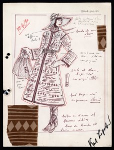 Karl Lagerfeld for Fendi Women’s Fall Winter 1970-71