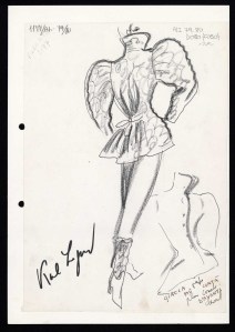 Karl Lagerfeld for Fendi Women’s Fall Winter 1979-80