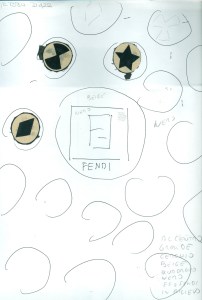 Karl Lagerfeld for Fendi Women’s Spring Summer 1987