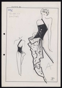 Karl Lagerfeld for Fendi Women’s Spring Summer 1985