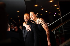 Justin Ervin and Ashley Graham