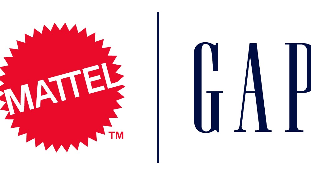 The logo for the Mattel x Gap collaboration.