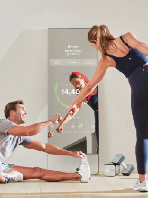 The Lululemon Studio fitness platform now focuses on digital app-based services, eliminating the need for Mirror's hardware equipment.