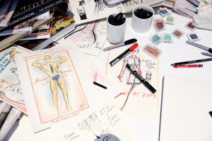 Preview of The MET’s ‘Karl Lagerfeld: A Line of Beauty’ exhibit.