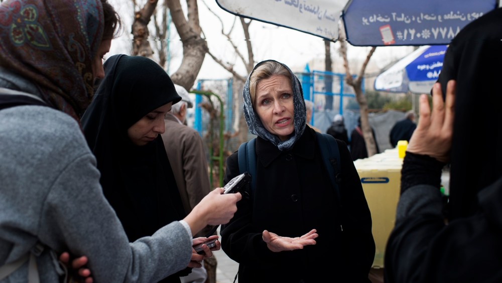 Mary Louise Kelly, host of NPR's afternoon program "All Things Considered," reporting from Tehran.