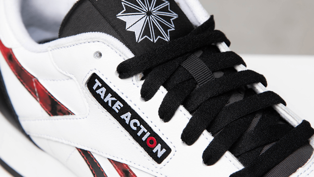 Reebok x Take Action sneaker