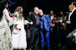 Sarah Brightman, Andrew Lloyd Webber and Cameron Mackintosh