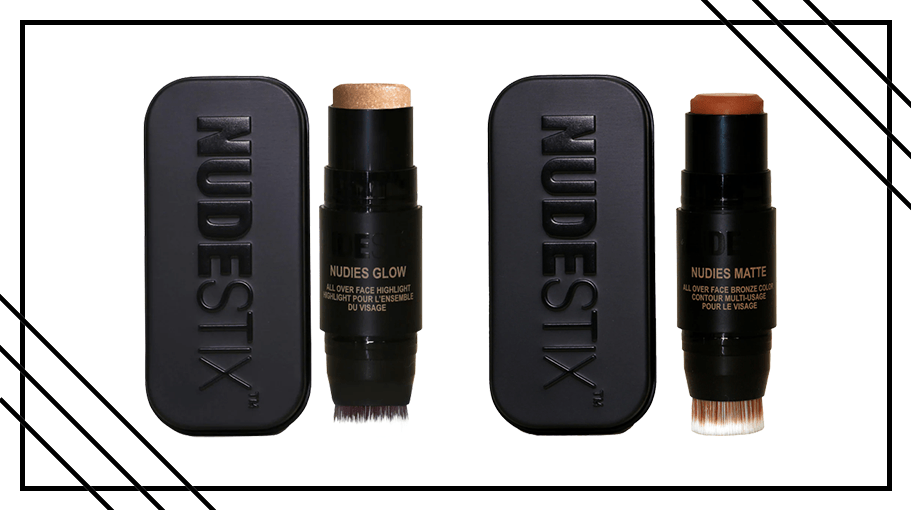 Images of Nudestix Glow Euphorix Highlighter and Matte Cream Bronzer