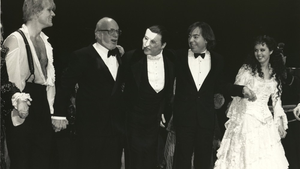 "The Phantom of the Opera" opened at the Majestic Theatre on Broadway in January 1988.
