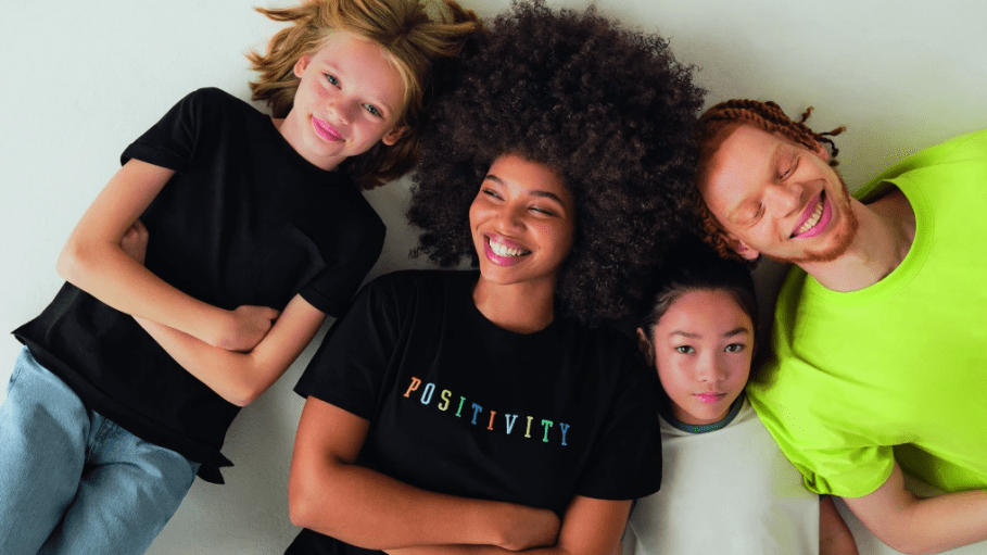 Looks from Primark's new Circularity Collection, which is built to be recycled into new fibers or new products.