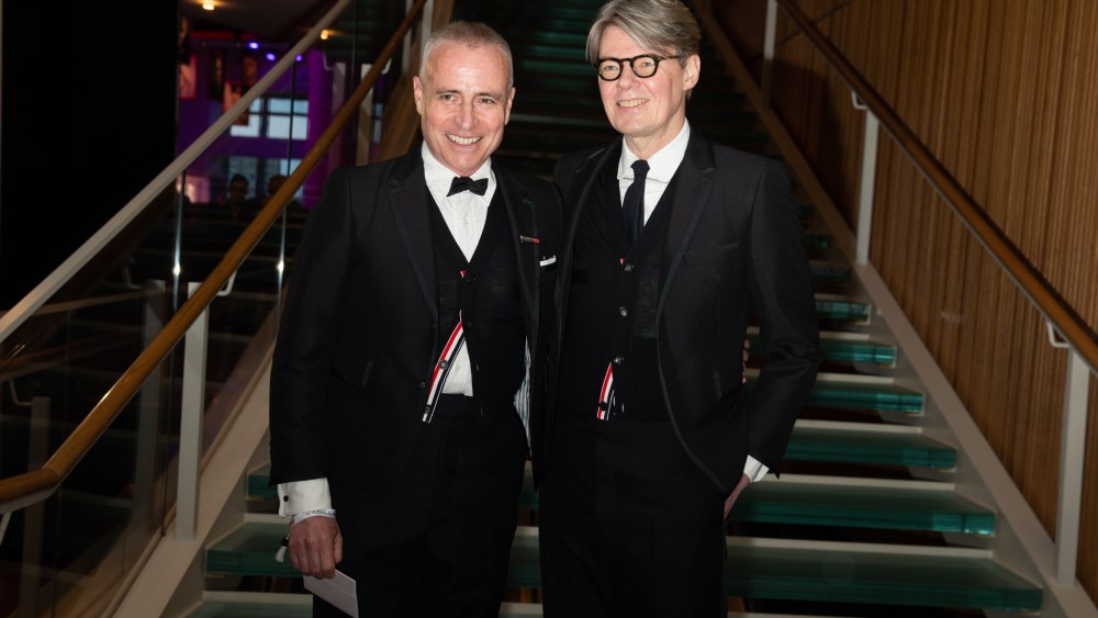 Thom Browne and Andrew Bolton