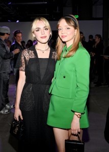 Kiernan Shipka and Madeleine Arthur