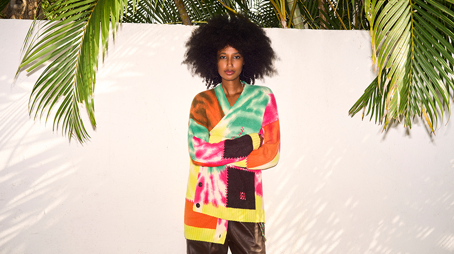 Vogue Fashion Director Julia Sarr-Jamois in the Frame x Julia Sarr-Jamois collaboration