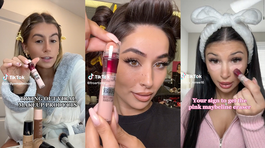 TikTok viral Maybelline pink concealer