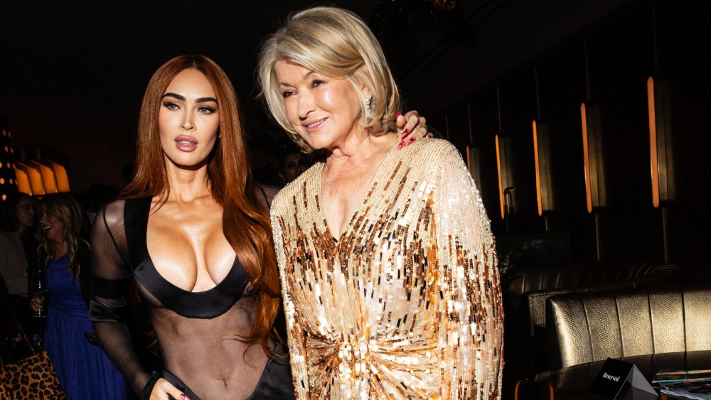 Megan Fox and Martha Stewart