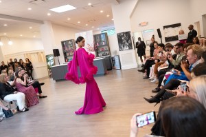 The runway at the Christian Siriano Pink Fantasy Charity Fashion Show.