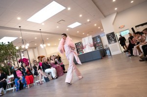 The runway at the Christian Siriano Pink Fantasy Charity Fashion Show.